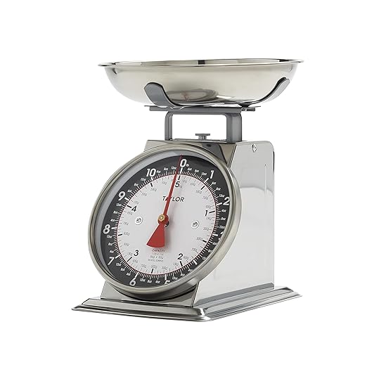 VEVOR Computing Digital Platform Scale, 660 lbs Load, 0.1 lbs Accuracy Computing Floor Scale & Taylor Mechanical Kitchen Weighing Food Scale Weighs up to 11lbs, Measures in Grams and Ounces