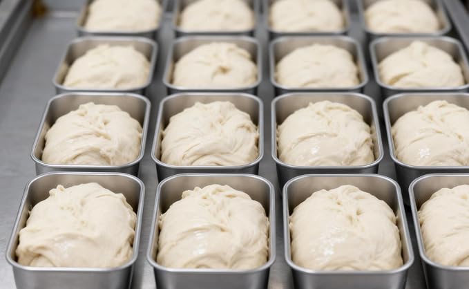 Leonyo 6.3x3.5IN Stainless Steel Mini Loaf Pans for Baking Bread, 4 Pack | Non-Toxic Small Mini Bread Loaf Pans Tins for Homemade Smaller Loaves Meatloaf Banana Brownies, Dishwasher Oven Safe