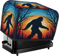 Bigfoot Abstract Color 4 Slice Toaster Cover Dust And Fingerprint Bread Maker Cover Bakeware Protector Washable Appliance Covers Kitchen Accessories For Home Kitchen Women Gift