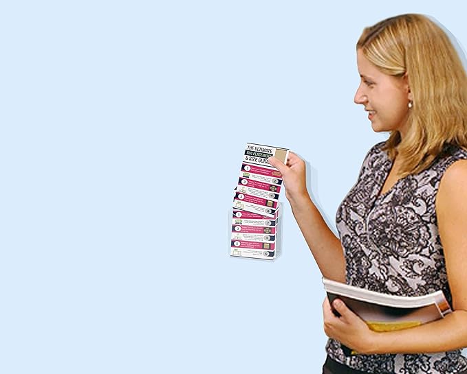 Marketing Holders 12 Pack Suction Cup Postcard Holder for 4" Wide Brochures Clear Acrylic Window or Glass Wall Mount Literature Display for Reception Areas Schools and Libraries