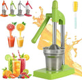 Cast Iron Juicer Hand Press, Manual Juicer Hand Press, Heavy Duty Countertop Lime Citrus Crush Machine for Oranges Lemons Limes, Easy to Clean, Home and Kitchen Essentials
