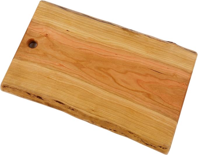 Live Edge Cherry Cutting/Charcuterie Board XL, Cherry | 200 Square Inches 10"x20"