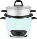 AROMA® 6-Cup (Cooked) / 1.5Qt. Rice & Grain Cooker (ARC-743-1NGBL), Light Blue