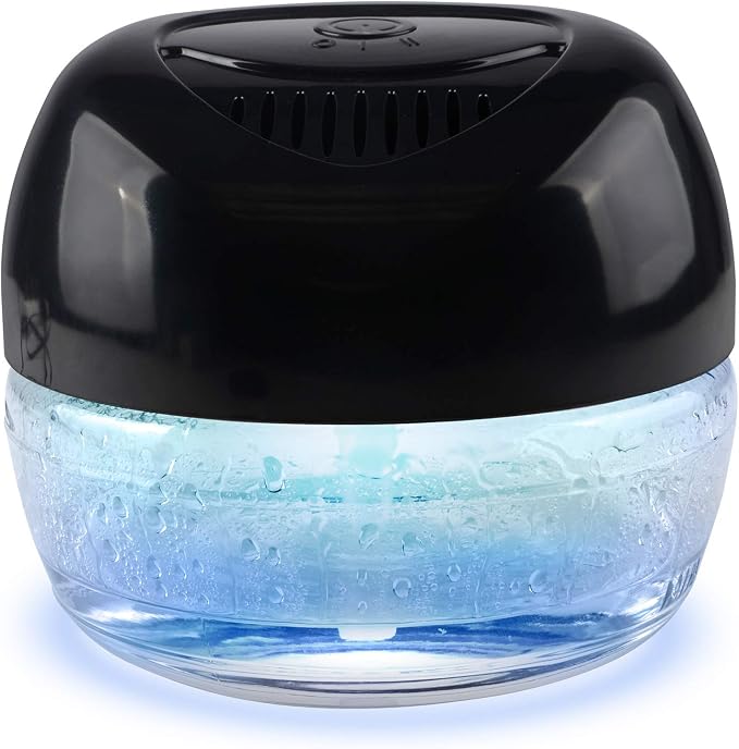 Purifier Air Washer, Air Fresher Aroma Diffuser for Home, Office, Air Purifier with Night Light (Black)