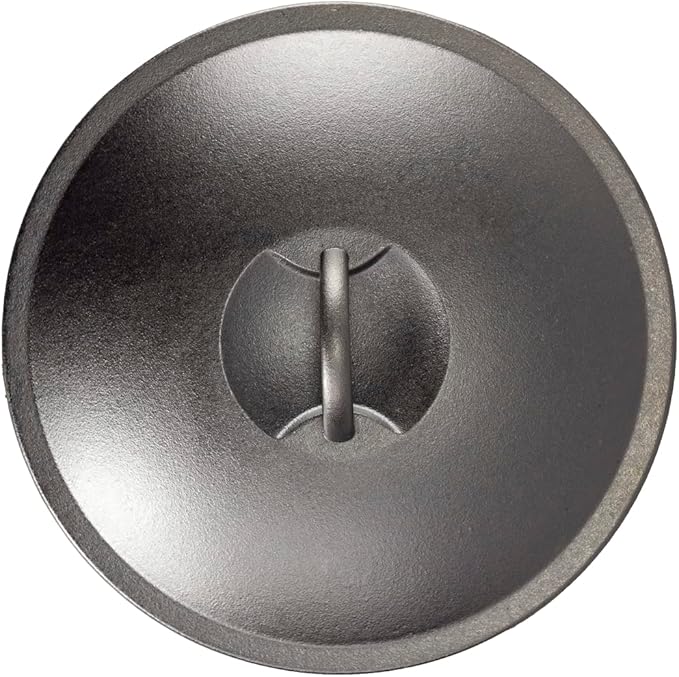 Lodge BOLD Pre-Seasoned Premium Cast Iron Lid - Cast Iron Lid for Skillet, Grill Pan, Griddle, and Dutch Oven - 12 Inch
