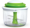 Chef'n VeggiChop Hand-Powered Food Chopper (Arugula), 5.5" x 5.5" x 5"