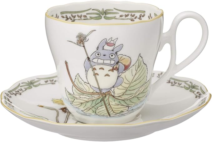 Noritake TP97889/4924-38 My Neighbor Totoro, Microwave Safe, 2 Guests, Bone China