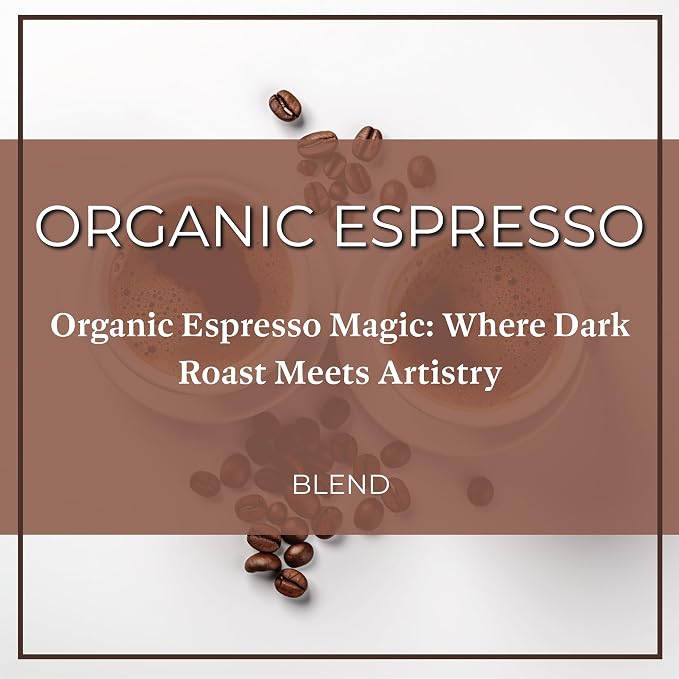 San Diego Coffee Organic Espresso, Dark Roast, Whole Bean Coffee, 5-Pound Bag Café en grano tostado