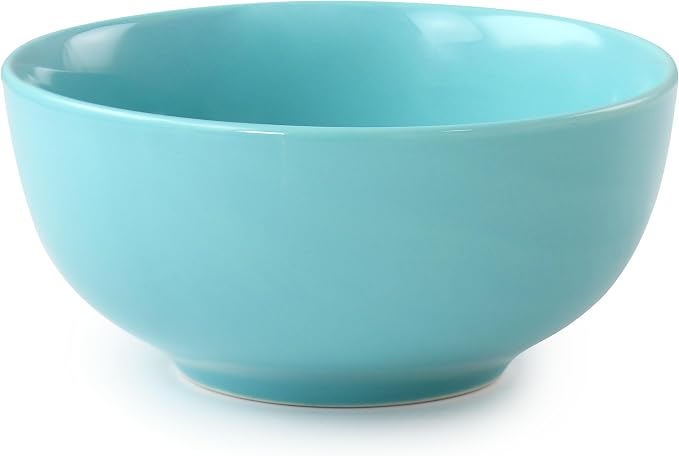 Elama Luna 18 Piece Round Porcelain Dinnerware Set (Blue)