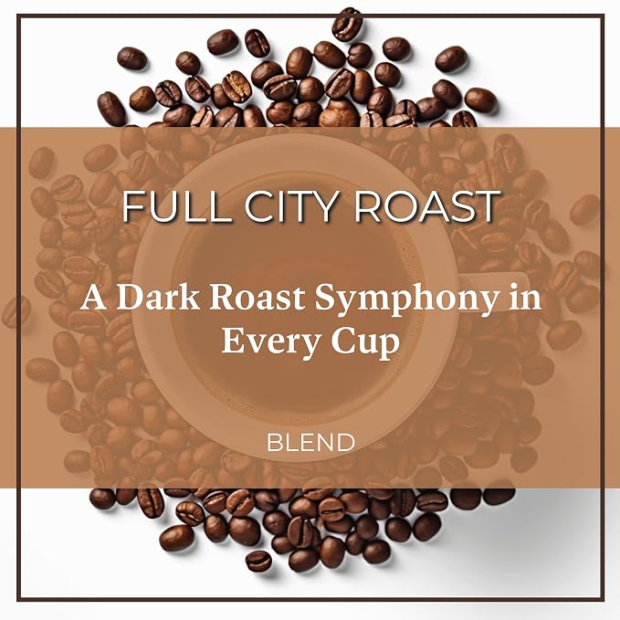 San Diego Coffee Full City Roast, Dark Roast, Whole Bean Coffee, 16-Ounce Bag Café en grano tostado