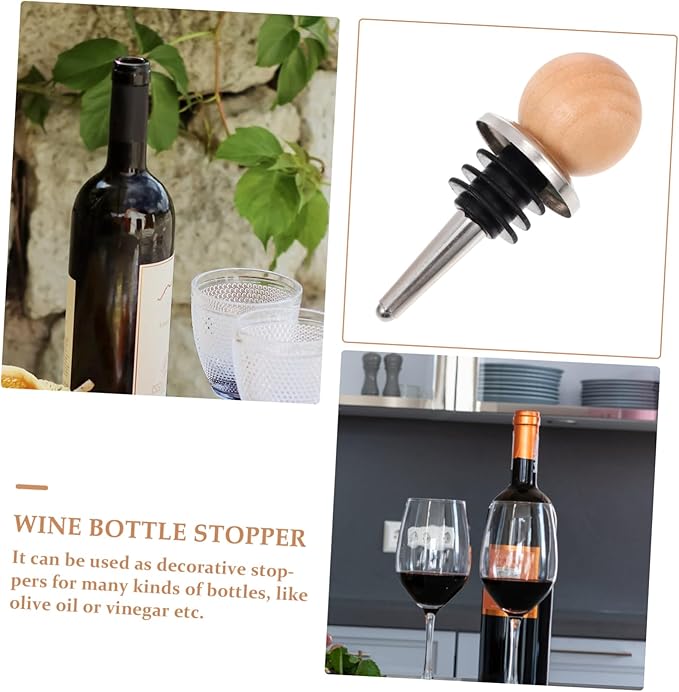 PRETYZOOM 16pcs Stunning Decorative Wine Stoppers Bottle Stopper Seal Cover for Wine Lovers
