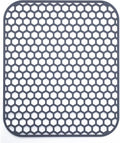 Bestjing Silicone Kitchen Sink Protector Mat 13.7"x 11.7" - Kitchen Sink Grid Accessory, Non-Slip Heat Resistant Grid Dry Mat for Bottom of Porcelain Stainless Steel, Dishwasher Safe