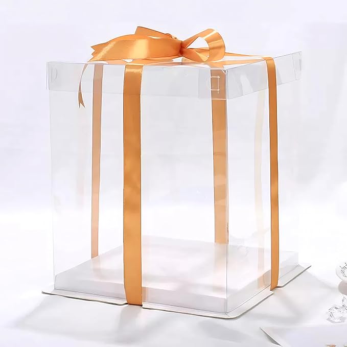 12 Inch Cake Boxes Bulk 30 Pack – Bakery Supply & Catering, Round Disposable, High-Volume Packaging Solution, Wholesale Price, Professional Bakery Case, Wedding & Large Dessert Packaging