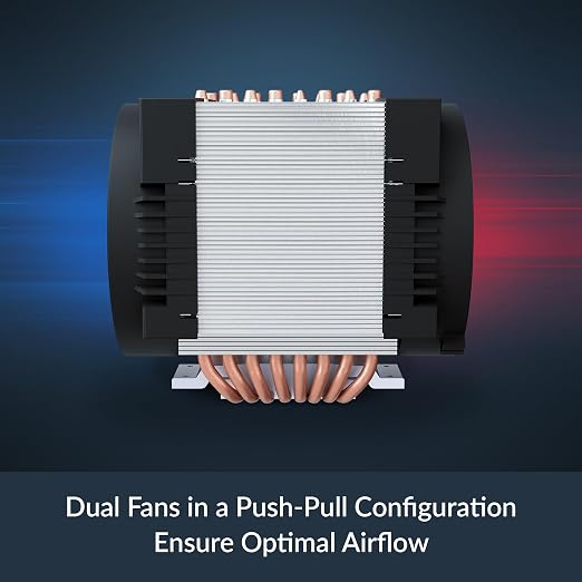 ARCTIC Freezer 4U-Altra - CPU Cooler for Ampere Altra LGA4926, 2 x 120 mm PWM Fans (400–2300 RPM), 8 Heatpipes, Double Ball Bearing, 4U Rack Compatible