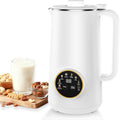 34oz Nut Milk Maker, 10 in 1 Automatic Nut Milk Maker, 304 stainless steel inner container with 10 Blades,Soy Milk Machine,Plant Based Milks Homemade Oat,Chowder,Juice,Almond Milk Machine