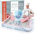 Rolled Ice Cream Maker Kit 2026 Upgraded-【Italy-SOAR-SUS-304】 Stainless Steel- DIY Rolled Ice Cream Tray 【Upgraded High-Freezing Refrigeration】 with 2 Scrapers
