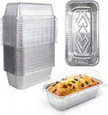 Disposable Loaf Pans With Lids Bakeware Set, 2lb, 30 Pack, 8.5x4.5 Heavy Duty Aluminum Foil Bread pan, Perfect for Bakery & Homemade Bread