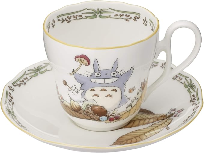 Noritake TT97889/4924-3 My Neighbor Totoro, Microwave Safe, 1 Guest, Bone China
