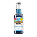 Hawaiian Shaved Ice Sour Blue Raspberry Syrup - Nut Soy Dairy Free - Flavor Fluffy & Crunchy Snow Cones - Shelf Stable - Makes 8 Servings - 16 ounces