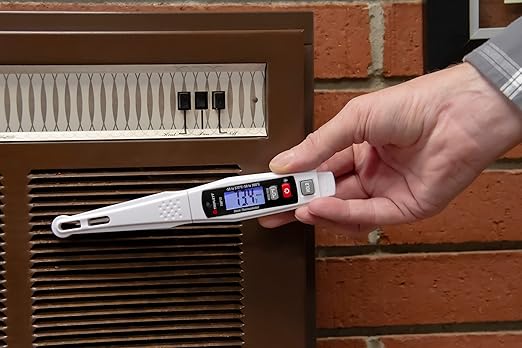 Triplett TMP15 Stem Thermometer with High/Low Alarm, -58 to 572°F (-50 to 300°C)