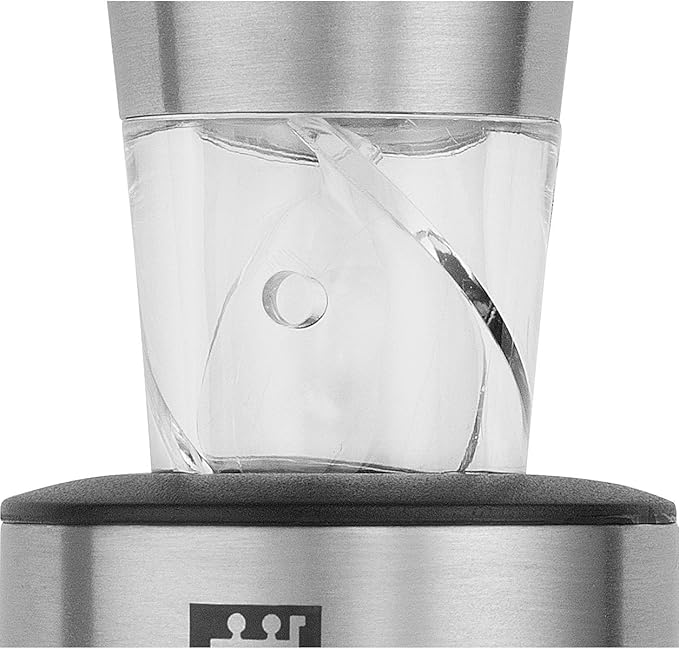 ZWILLING Sommelier All-in-One Wine Aerator, Decanter Pourer & Stopper, 18/10 Stainless Steel