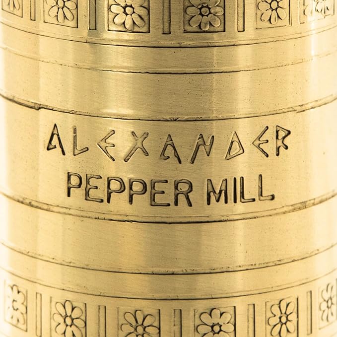 Alexander Home The Original European Mill (Brass, 8-Inch Pepper)