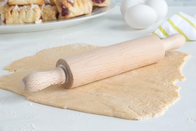 Fox Run Small Wooden Rolling Pins, 8 Inch Barrel