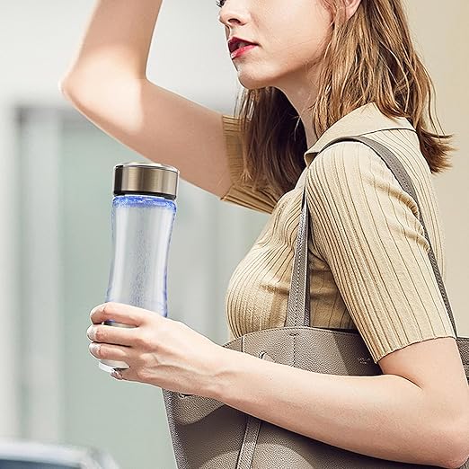 Hydrogen Water Bottle - 1700PPB Hydrogen Water Generator, 12oz Portable Hydro Water Machine, Perfect for Gym,Travel,Office,for Friends,Family