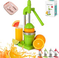 Effective Cast Iron Juicer Hand Press, Heavy Duty Manual Juicer Hand Press Cast Iron, Stainless Steel Lemon Squeezer for Home and Kitchen