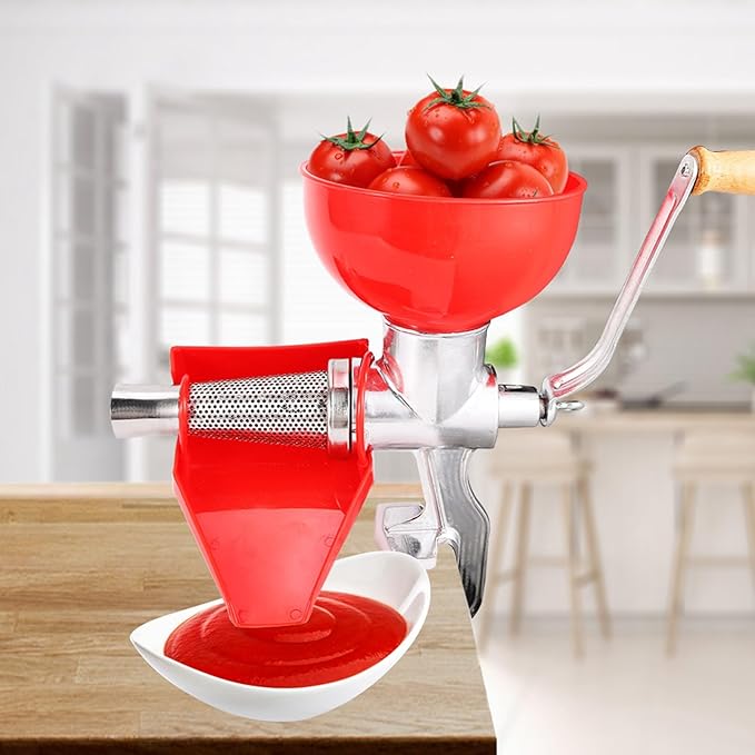 Tomato Juicer, Aluminum Alloy Manual Juicer, Fruit Squeezer for Fruit Lemon Orange Vegetables Kitchen Tool