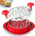 Chicken Shredder with Tray – Fast & Easy Meat Shredder for Pulled Chicken, Pork or Beef – BPA-Free, Anti-Slip Base, Dishwasher Safe – Manual BBQ Gadget – Designed in USA – Cozy Kitchen