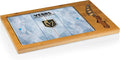 PICNIC TIME NHL unisex-adult NHL Icon Glass Top Cutting Board & Knife Set