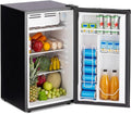 Compact Refrigerator 3.2 Cu.Ft Mini Fridge with Freezer, 7-Temperature Settings Single Door Compact Refrigerator, Adjustable Thermostat & Removable Shelves for Dorm Apartment (1 Door)