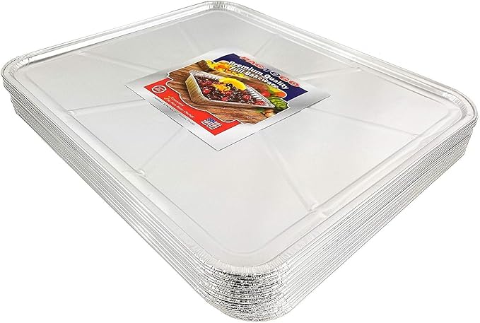 Pactogo Disposable Aluminum Foil Oven Liner 18.5" x 15.5" (Set of 20)