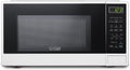 Commercial Chef 1.1 Cu. Ft. Countertop Microwave Oven, Touch Controls with Digital LED Display, 1100W Microwave, Push Button Door, 10 Power Levels, CHCM11100W, White