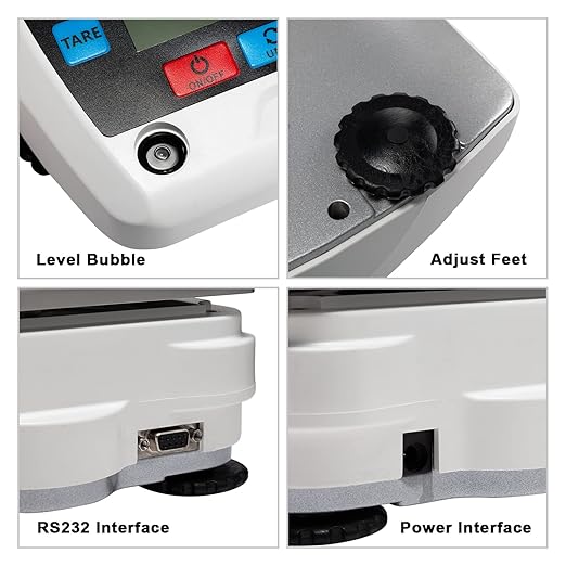 Lab Scale 5000g 0.01g Digital Precision Analytical Balance DWT Unit 10mg High Precision Electronic Balance Jewelry Scale Kitchen Scale Scientific Scale Balance