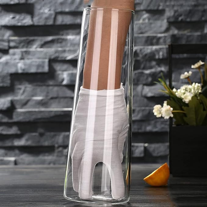 Water Pitcher Creative Water Jug with Lid High Borosilicate Glass Pitcher Thickened Heat-Resistant Teapot for Juice, Milk, Hot and Cold Beverages Iced Tea Pitcher (Size : L)