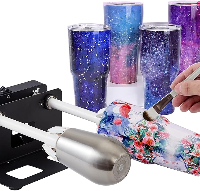 HHTHH 2 pcs Cup Turner Holder, Multi Cup Turner for Tumblers, Adjustable Tumbler Turner Inserts for 10-40 oz All Tumblers, fit 3/4 Inch and 1/2 Inch PVC Pipe