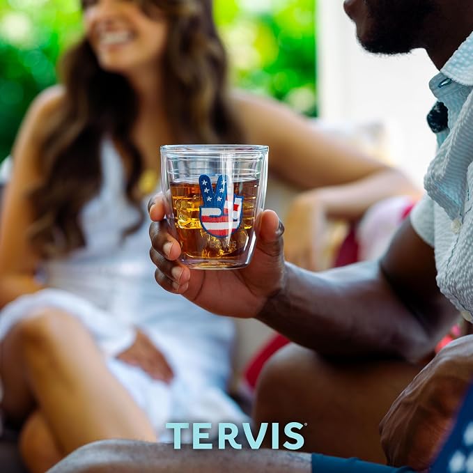 Tervis Beachcomber Collection Scallop Shell Made in USA Double Walled Insulated Tumbler Travel Cup Keeps Drinks Cold & Hot, 12oz, Scallop Shell