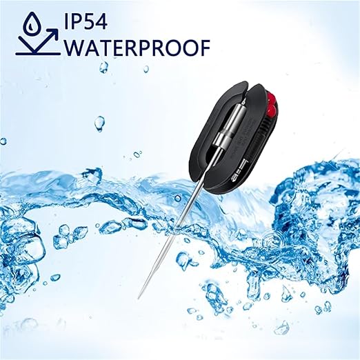 2 Stainless Steel meater Probe for Smart Pro Bluetooth BBQ Meat Thermometer for Grilling-Out Side Wireless Meat Temperature Monitor for Smoker-Waterproof