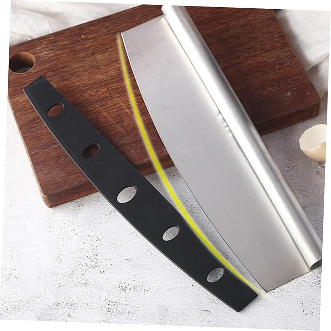 10Pcs Pizza Cutter Blade Cover Half Round Edge Guard Knife Protector for Cutting Portable Sheath for Kitchen Camping Bbq and Picnic Use