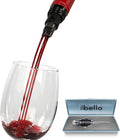 Mothers Day Gift, Air Speed Wine Aerator Modest Design Multi-Stream Drip Free Wine Aeration 3 Acrylic Spouts, Handmade Kitchen Essential Easy To Use, No-Drip in Protective Gift Case