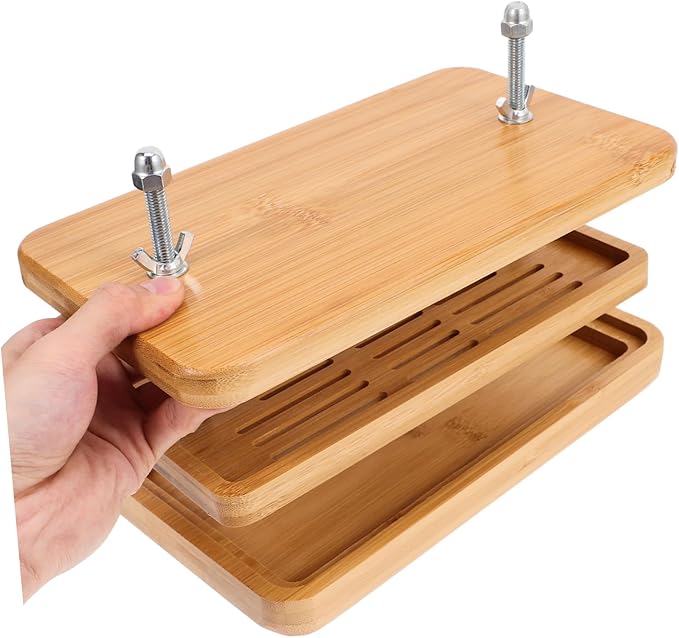 IMIKEYA Natural Bamboo Tofu Press Home Supplies Tofu Maker Pressing Tool for Cooking
