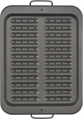 GoodCook Everyday Nonstick Steel Broiler Pan, 11.5" x 14.25", Gray