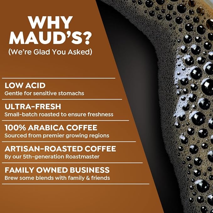 Maud's Sweet Hazelnut Flavored Coffee Pods, 100 ct, Medium Roast Flavored Coffee in Single Serve Pods – 100% Arabica Beans, Compatible with Keurig K Cups Maker