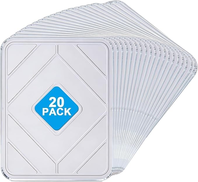 Replace Parts 20-Pack Disposable Foil Oven Liners for Electric and Gas Oven Bottom, Keep Oven Clean, Reusable Aluminum Foil Drip Pan Trays for Cooking, Baking, Roasting, Grilling, 18.5” x 15.5”