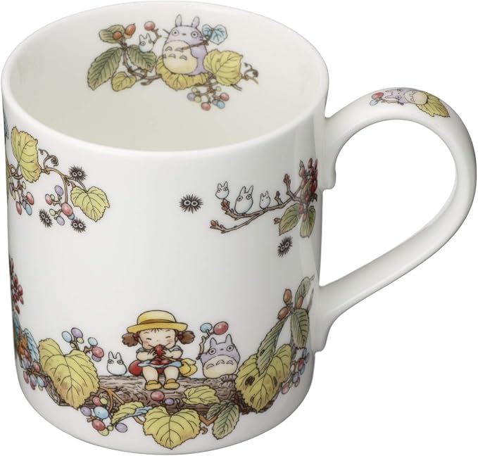 Noritake T97265/4660-5 Noritake Mug, 400cc, My Neighbor Totoro, Gagami, Microwave Safe, 1 Piece, Bone China
