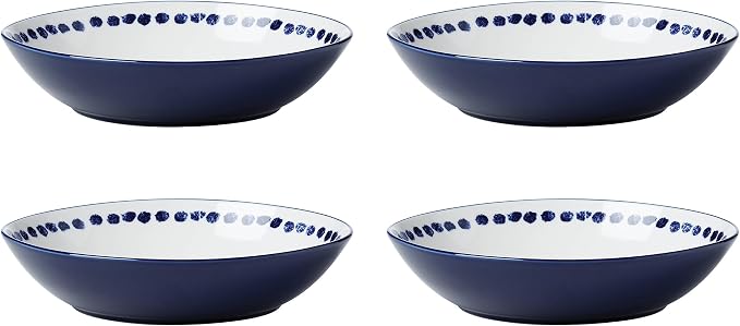 Oneida Harbour Piece Dinnerware Set, 12 Count, White, Back To College, Dorm Essentials