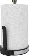 Kitchen Details Paper Towel Holder with Deluxe Tension Arm in Black