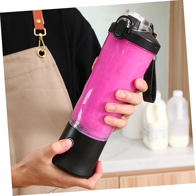 Portable Cordless Juicer Fruit Mixing Bottle for Fresh Juice Lightweight Design for Travel Home Use Easy Stylish Look